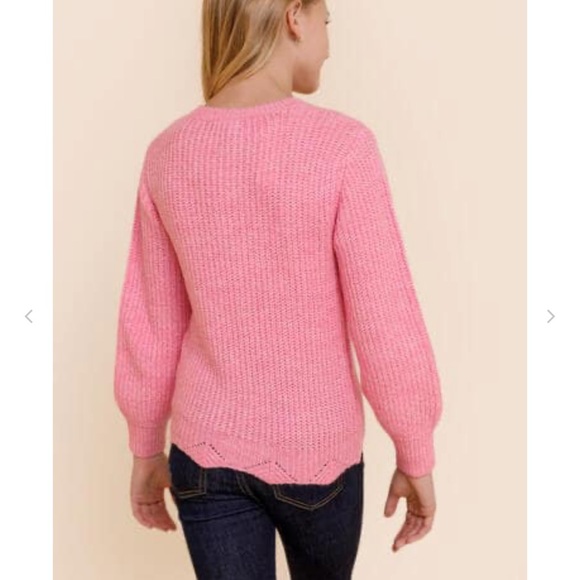 Levender Balloon Sleeve Sweater - Picture 2 of 6